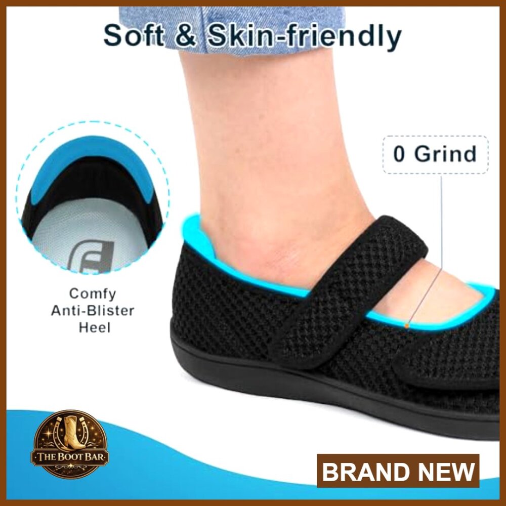 Wide Width Adjustable Strap Barefoot Walking Shoe… - image 4